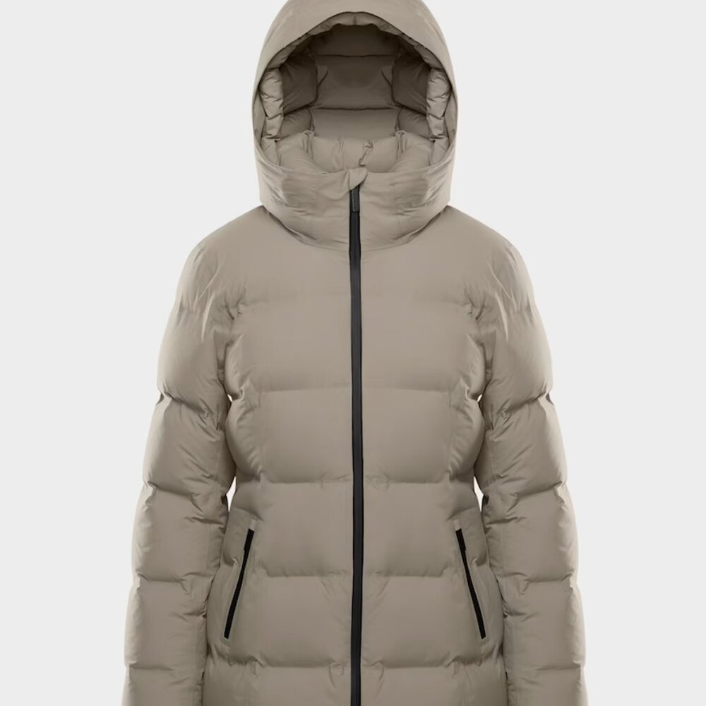 Brand New Aritzia 2025 Rainstop Superpuff Mid Modern Taupe